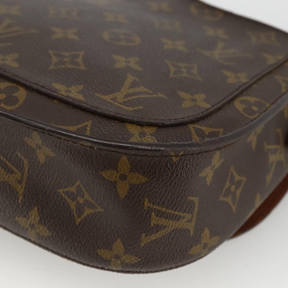 LOUIS VUITTON Monogram Saint Cloud GM Shoulder Bag M51242 LV Auth LNZ555