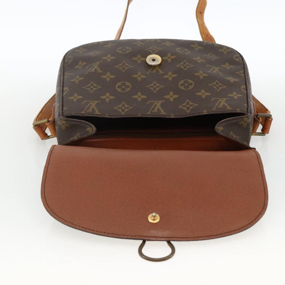 LOUIS VUITTON Monogram Saint Cloud GM Shoulder Bag M51242 LV Auth LNZ555