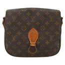 LOUIS VUITTON Monogram Saint Cloud GM Shoulder Bag M51242 LV Auth LNZ555-14