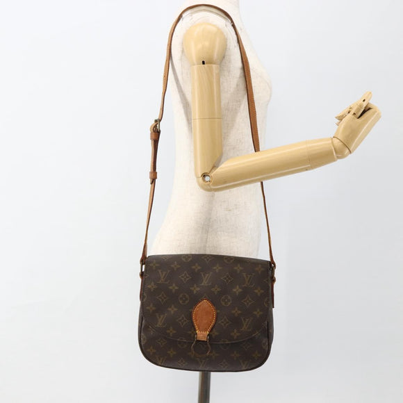 LOUIS VUITTON Monogram Saint Cloud GM Shoulder Bag M51242 LV Auth LNZ555