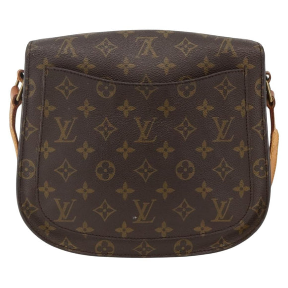 LOUIS VUITTON Monogram Saint Cloud GM Shoulder Bag M51242 LV Auth LNZ555