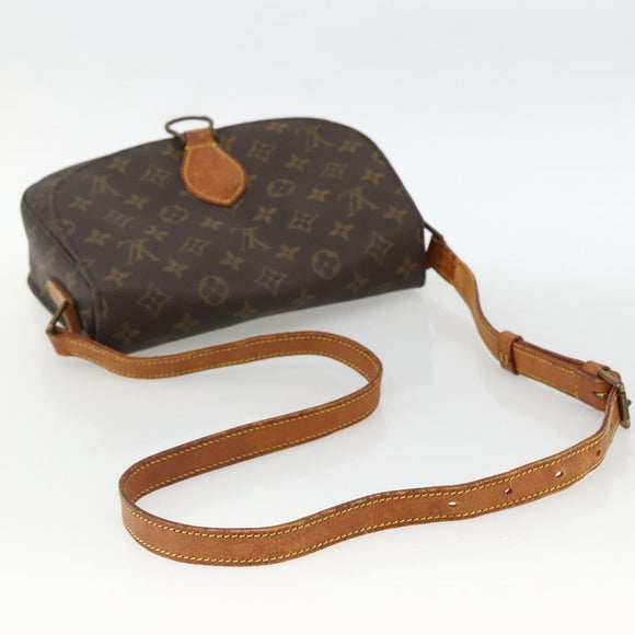 LOUIS VUITTON Monogram Saint Cloud GM Shoulder Bag M51242 LV Auth LNZ555