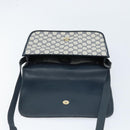 GUCCI Micro GG Supreme Sherry Line Bag PVC Navy Gold 001 113 0551 Auth LNZ556-19