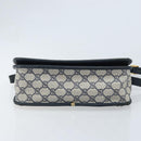 GUCCI Micro GG Supreme Sherry Line Bag PVC Navy Gold 001 113 0551 Auth LNZ556-5