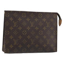 LOUIS VUITTON Monogram Poche Toilette 26 Pouch M47542 LV Auth LNZ557-1