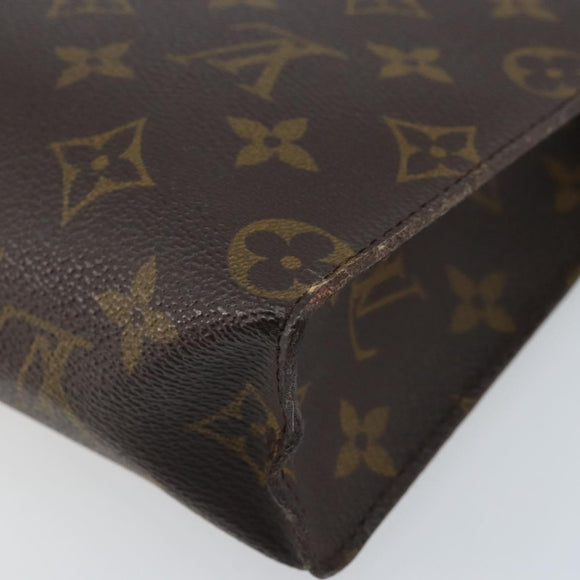 LOUIS VUITTON Monogram Poche Toilette 26 Pouch M47542 LV Auth LNZ557