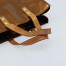 LOUIS VUITTON Monogram Vernis Reade PM Hand Bag Bronze M91146 LV Auth LNZ563-7