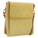 LOUIS VUITTON Monogram Vernis Motto Accessory Pouch Gris M91030 LV Auth LNZ565-1