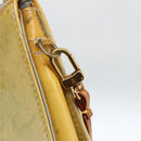 LOUIS VUITTON Monogram Vernis Motto Accessory Pouch Gris M91030 LV Auth LNZ565-17
