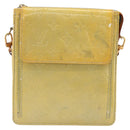 LOUIS VUITTON Monogram Vernis Motto Accessory Pouch Gris M91030 LV Auth LNZ565-13
