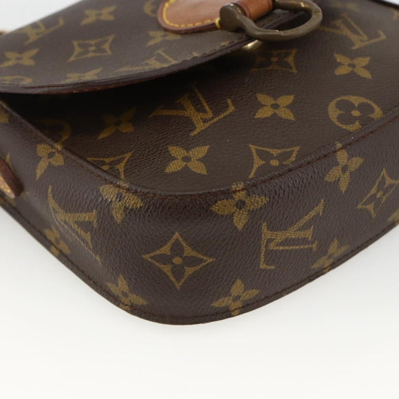 LOUIS VUITTON Monogram Saint Cloud PM Shoulder Bag M51244 LV Auth LNZ568