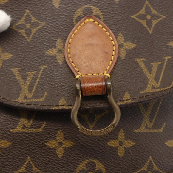 LOUIS VUITTON Monogram Saint Cloud PM Shoulder Bag M51244 LV Auth LNZ568
