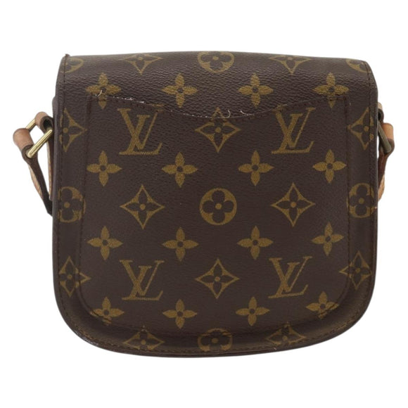 LOUIS VUITTON Monogram Saint Cloud PM Shoulder Bag M51244 LV Auth LNZ568