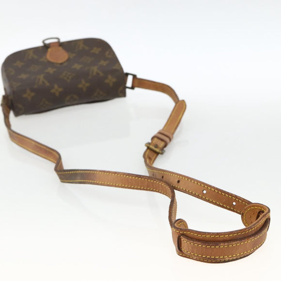 LOUIS VUITTON Monogram Saint Cloud PM Shoulder Bag M51244 LV Auth LNZ568