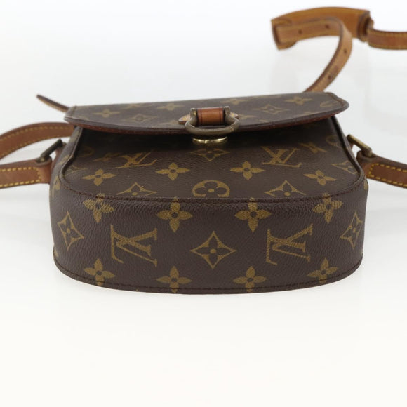 LOUIS VUITTON Monogram Saint Cloud PM Shoulder Bag M51244 LV Auth LNZ568