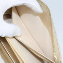 CHANEL Matelasse Long Wallet Lamb Skin Gold Tone CC Auth LNZ571V-23