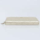 CHANEL Matelasse Long Wallet Lamb Skin Gold Tone CC Auth LNZ571V-6
