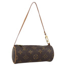 LOUIS VUITTON Monogram Papillon Pouch LV Auth LNZ576-1