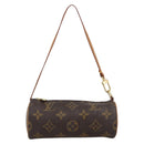 LOUIS VUITTON Monogram Papillon Pouch LV Auth LNZ576-13