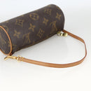 LOUIS VUITTON Monogram Papillon Pouch LV Auth LNZ576-7
