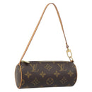 LOUIS VUITTON Monogram Papillon Pouch LV Auth LNZ579-1