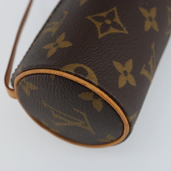 LOUIS VUITTON Monogram Papillon Pouch LV Auth LNZ579