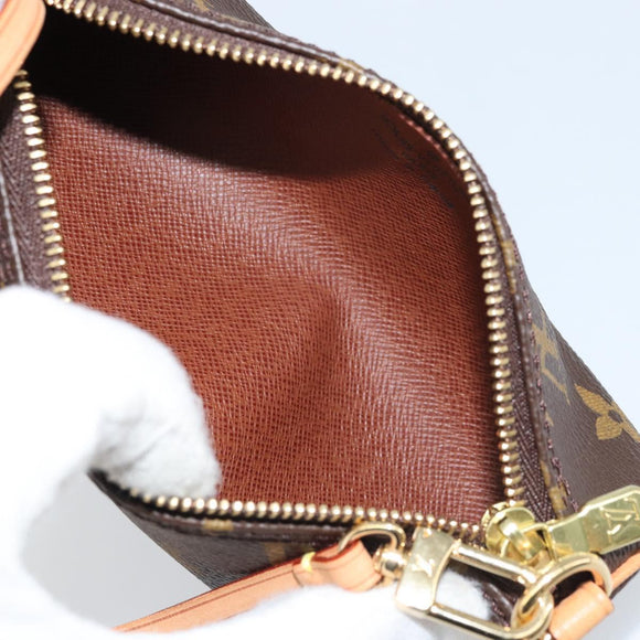 LOUIS VUITTON Monogram Papillon Pouch LV Auth LNZ579