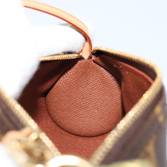 LOUIS VUITTON Monogram Papillon Pouch LV Auth LNZ579
