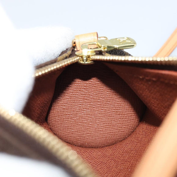 LOUIS VUITTON Monogram Papillon Pouch LV Auth LNZ579