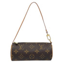 LOUIS VUITTON Monogram Papillon Pouch LV Auth LNZ579-13