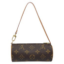 LOUIS VUITTON Monogram Papillon Pouch LV Auth LNZ579-2