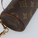 LOUIS VUITTON Monogram Papillon Pouch LV Auth LNZ580-16