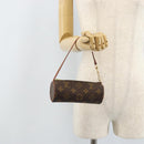 LOUIS VUITTON Monogram Papillon Pouch LV Auth LNZ580-19