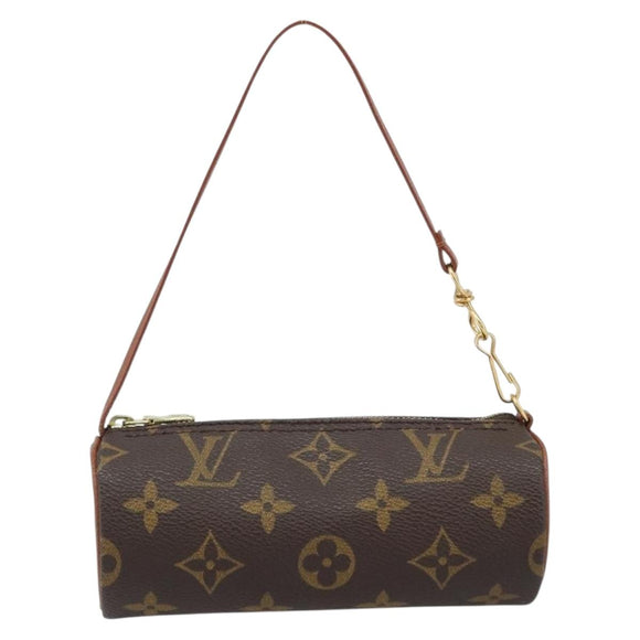 LOUIS VUITTON Monogram Papillon Pouch LV Auth LNZ580