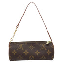 LOUIS VUITTON Monogram Papillon Pouch LV Auth LNZ580-2