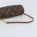 LOUIS VUITTON Monogram Papillon Pouch LV Auth LNZ580-7