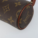 LOUIS VUITTON Monogram Papillon Pouch LV Auth LNZ582-16