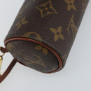 LOUIS VUITTON Monogram Papillon Pouch LV Auth LNZ582-17