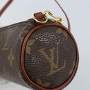 LOUIS VUITTON Monogram Papillon Pouch LV Auth LNZ582-9