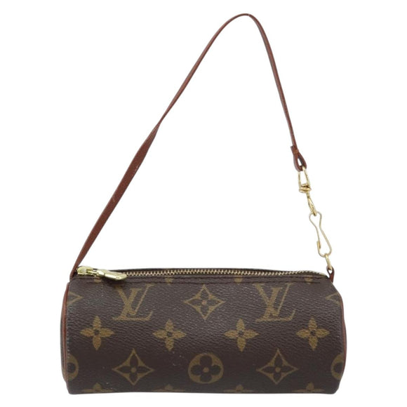 LOUIS VUITTON Monogram Papillon Pouch LV Auth LNZ582