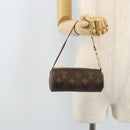 LOUIS VUITTON Monogram Papillon Pouch LV Auth LNZ582-20