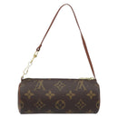 LOUIS VUITTON Monogram Papillon Pouch LV Auth LNZ582-2