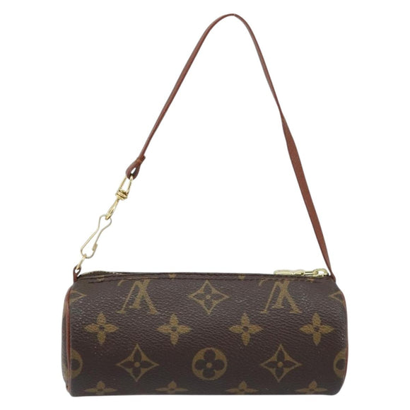 LOUIS VUITTON Monogram Papillon Pouch LV Auth LNZ582