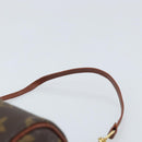 LOUIS VUITTON Monogram Papillon Pouch LV Auth LNZ582-8