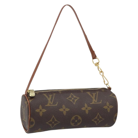 LOUIS VUITTON Monogram Papillon Pouch LV Auth LNZ584