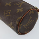 LOUIS VUITTON Monogram Papillon Pouch LV Auth LNZ584-15
