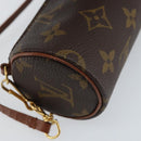 LOUIS VUITTON Monogram Papillon Pouch LV Auth LNZ584-16