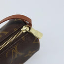 LOUIS VUITTON Monogram Papillon Pouch LV Auth LNZ584-10