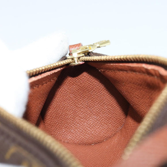 LOUIS VUITTON Monogram Papillon Pouch LV Auth LNZ584
