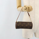 LOUIS VUITTON Monogram Papillon Pouch LV Auth LNZ584-19